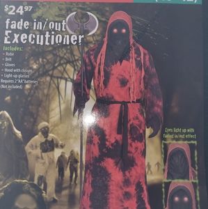 Mens costume in/out executioner xl40/42